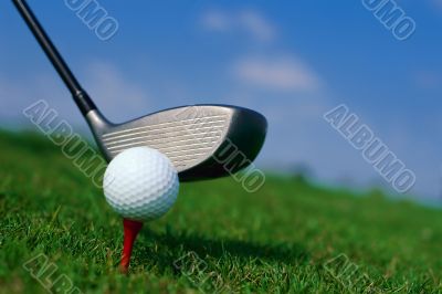 Field of golf