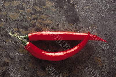 Red peppers