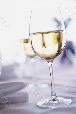 Glass of champaign