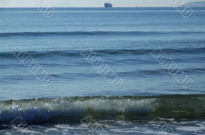 The sea