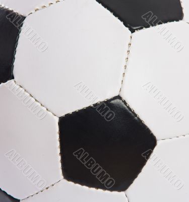 Ball of soccer