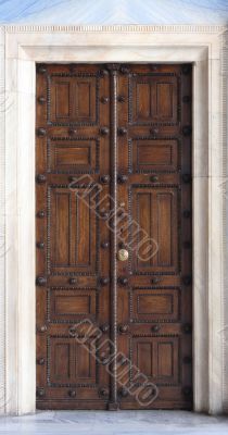 Antique Orthodox Church Door