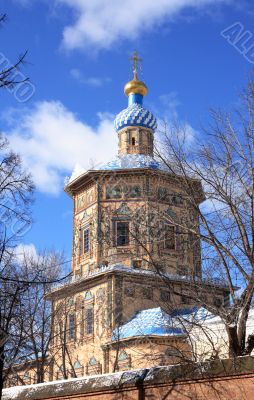 The Peter and Paul cathedral in Kazan.