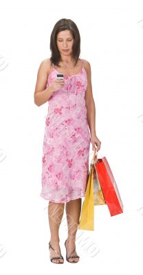 Woman shopping