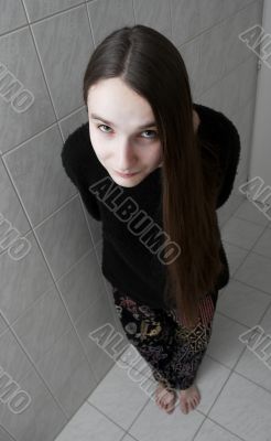 Girl standing