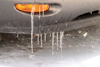 Car With Ice