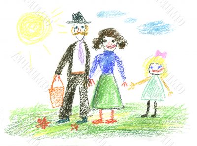 Happy family
