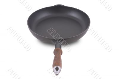 Frying pan isolated on white background