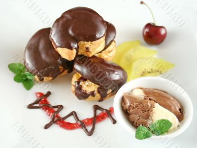 Chocolate Profiteroles 5
