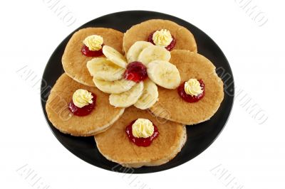 Butter And Jam Pancakes 4