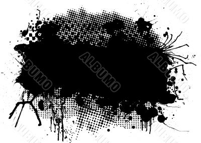 halftone oblong