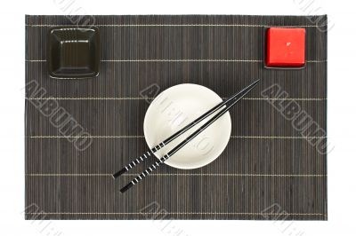 Oriental table setting