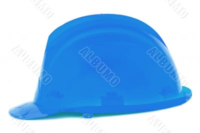 Blue helmet