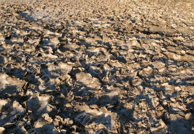 Devil`s Golf Course, Death Valley, California