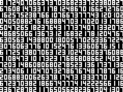 numbers background