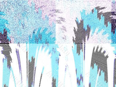 spray abstract