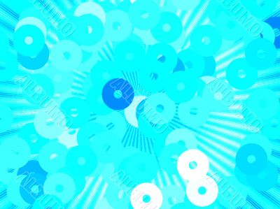 circles Abstract background