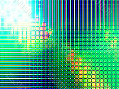 Abstract squares background