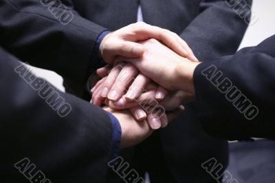 business hands