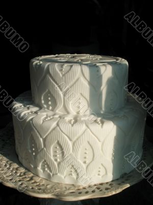 White Wedding Cake