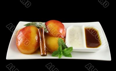 Poached Nectarines 1