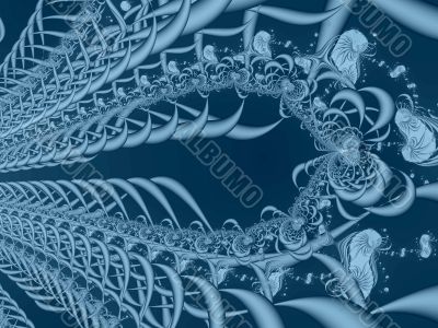 an abstract background