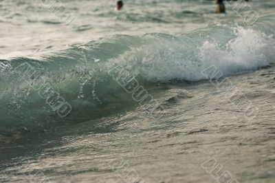 light-blue wave