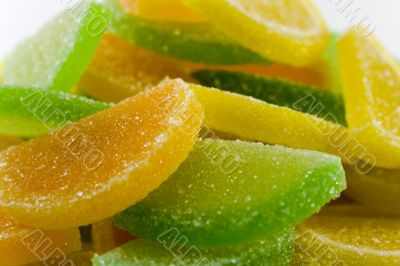 colourful fruit candies
