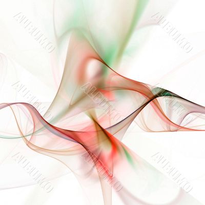 Colorful Smoke Abstract