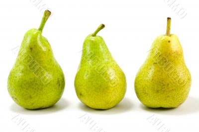 three pears