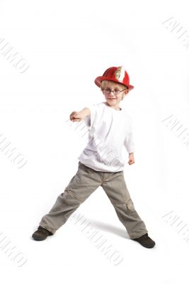 playing child