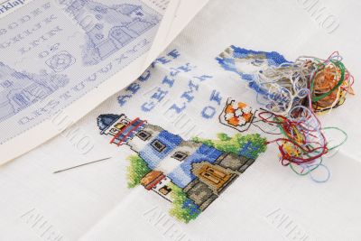 needle-work