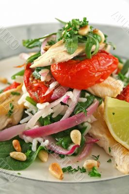 Chicken Pine Nut Stack 8