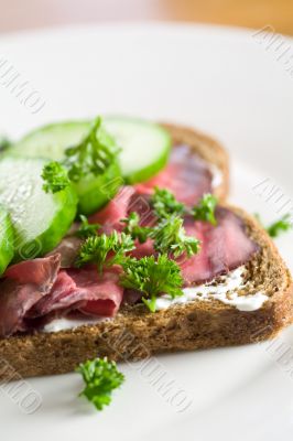 Delicious sandwich