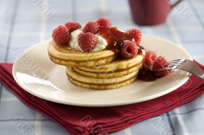 Delicious pancakes