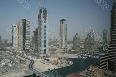 UAE. Dubai. Skyscrapers