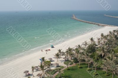 UAE. Dubai. Jumeira beach