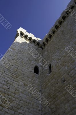 Wall of the tower