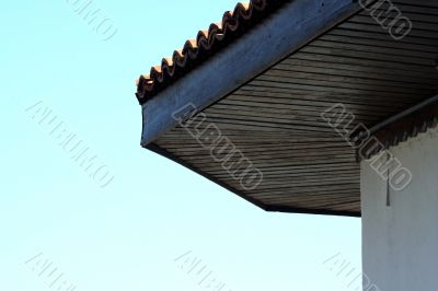 Wooden roof