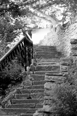 Stoned stair