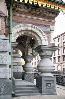 Entrance into the museum