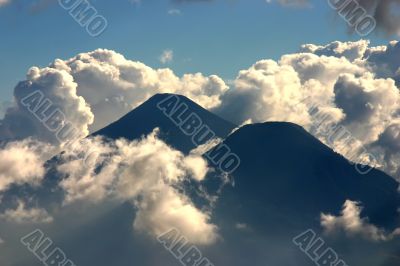 Vulcano in Guatemala