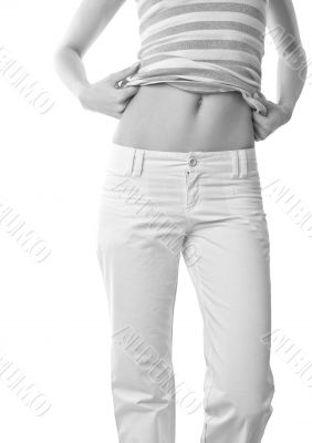 woman belly