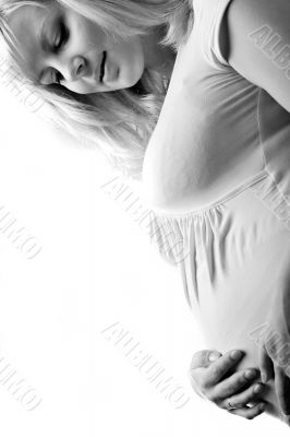 portrait of a pregnant woman