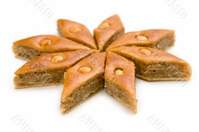 Baklava. East sweets.