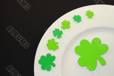 St. Patrick`s Day Plate