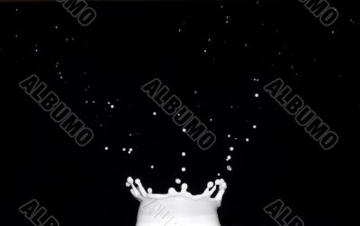 Milk splash