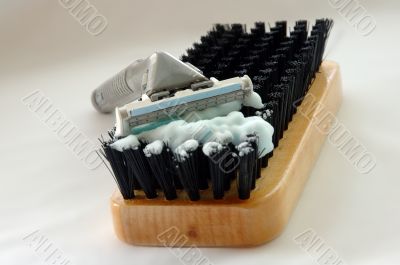 Hard shave.