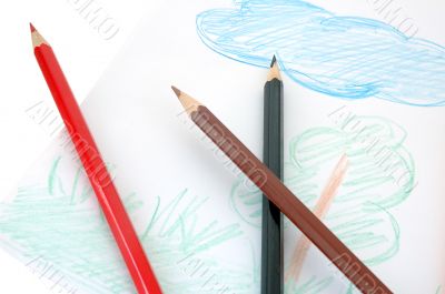 Child`s drawing.