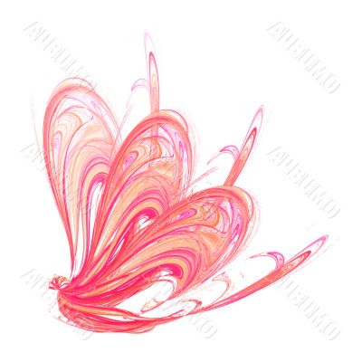 Fractal 15 - Red Flow